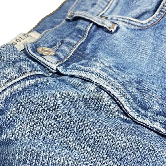 AGOLDE Toni Mid-Rise Slim Straight Ankle Jeans Medium Wash Size 28 - Picture 8 of 9